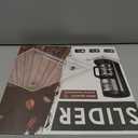 360 Sliding Tray for Coffee Maker & Kitchen Appliances - Silent Rubber Wheels, Clear Acrylic Organizer Tray for Under Cabinet - Space Saving Countertop Accessory, 13x14 Inch (Clear) (14x13)