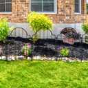 Decorative Garden Fences 17in x 26.9ft, 26 Pack Outdoor Fencing Animal Barrier Dog Border, Metal Wire Fence Panels for Garden Decor, Flower Bed Edging Borders for No Dig Patio Yard