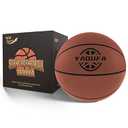 Silent Basketball Size 7 (29.5") 600G Real Basketball Feel 2025 Material Upgrade New Indoor Foam Silent Training Ball High Bounce for Quiet Dribbling and Indoor Training