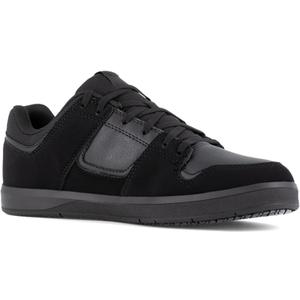 DC Shoes mens Cure Work (7.5 Wide, Black)