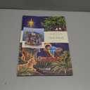 Freshcut Paper Pop Up Christmas Cards, 15 Inch Starlit Nativity, Pop Up 3D Greeting Cards, Paper Nativity Scene Decoration, Christmas Card, Holiday Card, Blank Notecard & Envelope