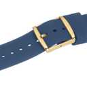 HARFINGTON Silicone Watch Band Quick Release Soft Rubber Replacement Watch Strap with Stainless Steel Black Clasp for Men Women