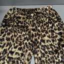 WDIRARA Men's 2 Piece Leopard Print Satin Pajama Set Button Down Short Sleeve Shorts Loungewear Sets (M)