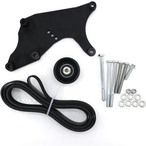 LS Truck Dual Alternator Bracket Kit for Chevy GM 1999-2013 4.8 5.3 6.0 6.2L V8 Vortec Engine
