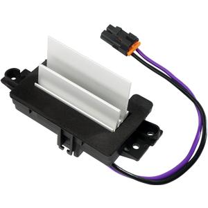 AC Blower Motor Resistor, Blower Control Module Compatible with 2003-2006 Chevy Silverado Tahoe Avalanche Suburban 1500 2500 HD 3500 GMC Sierra Yukon Envoy Cadillac Escalade Replace 15-80567, 89018778