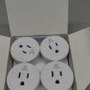EIGHTREE Smart Plug, Smart Home WiFi Outlet Works with Alexa & Google Home, Smart Socket with Remote Control & Timer Function, 2.4GHz WiFi Only, 4 Packs