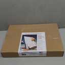 Deluxe Large Cookbook Holder - Acrylic Shield With Cherry Wood Base - Made in the USA