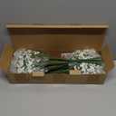 LYLYFAN Babys Breath Artificial Flowers,30 Pcs Gypsophila Faux Flowers for Wedding Party Home Garden Decoration (White)