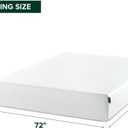 Zinus 12 Inch California King Green Tea Memory Foam Mattress [New Version], Fiberglass Free, Medium Firm Feel, Zoned Pressure Relief, Certified Safe Foams & Fabric, Mattress in A Box