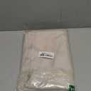 Rectangle 4 Feet Tablecloth 60x84 inch Linen Textured Table Cloth Stain and Wrinkle Resistant Washable Polyester, Decorative Table Cover Waterproof for Dining, Buffet and Camping, Beige