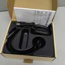 Trucker Bluetooth Headset, Wireless Headset with Mic, Bluetooth Headsets with Dual Noise Cancelling Microphone & Mute Button, 55Hrs Working Time PC Headsets for Cell Phones, Computer, Truck Driver (Black)