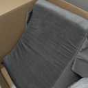 ENITYA Back Pillow for Bed Sitting Up,Reading Pillow with Armrests & Big Pockets for Adults,Upright Pillow for Resting,Watching TV,Nursing,Recovery,Gaming,Grey