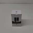 Electric Salt and Pepper Grinder Set Automatic Battery Pepper Mill Shakers Adjustable Coarseness Upgraded Larger Capacity with Led Home and Kitchen Appliances Christmas Gifts for Women (Black/Black)