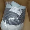 Litanika King Size Comforter Set Light Green - 3 Pieces Stripe Bed Set