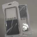 2 x for Samsung Galaxy Z Flip 7 Case, Thin Slim Silicone Bumper Cases for Z Flip7, Anti-Scratches Shockproof Protective Zflip7 Phone Cover, Rugged Covers Wireless Charging for ZFlip 7