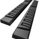 6.3 Inches Running Boards Compatible with 2015-2023 Ford F-150 SuperCrew Cab, Aluminum Side Steps for 2017-2022 Ford F-250 F-350 Super Duty Crew Cab