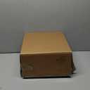 Drink Table, Small Pedestal Side Tables for Small Spaces, Wood Round Martini Table for Outdoor, Living Room and Bedroom, Black