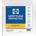 Sealy Baby SafetyCase Breathable Waterproof Crib Mattress Protector Pad, Toddler Bed Cover, Zippered Bedding Encasement, Noiseless, Machine Washable / Dryer Friendly, 52x28” - White