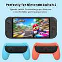 switch 2 joycon grip-Controller Grip accessories for joycon 2,Ergonomic Handle for Joypad Accessories,Anti-Slip Design with Secure Fit,Lightweight and Durable Handheld Grip Sleeve, Comfortable Gaming Holder