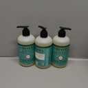 MRS. MEYER'S CLEAN DAY Hand Soap, Made with Essential Oils, Biodegradable Formula, Basil, 12.5 fl. oz - Pack of 3