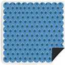 Blue Cottagecore Mahjong Mat - Floral Neoprene Mahjong Mat
Rustic Cottagecore Flower Gaming Mat for Mahjong Poker Card Board Games Dominoes, 31.5 x 31.5in