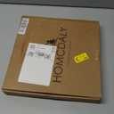 HOMCDALY Merry Christmas Welcome Sign for Front Door, Winter Merry Christmas Wreath with Light, Farmhouse Door Decoration Wooden Hanging Sign, Winter Home Decoration (F-Xmas-Black)