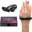 DELTAHUB Carpio G2.0 - - Advanced Ergonomic Right-Handed Gaming Wrist Rest for Mouse - Superior Support for Serious Gamers - Anti-Fatigue, Smooth Glide (Large, Right, Black)