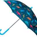 Wildkin Kids Umbrella Rainproof Canopy, Curved Handle, Easy Hanging Design
