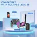 JYELUK Wireless Controller for PS5 with RGB Lighting, Compatible with PS5 Controller/Windows PC,/Android/iOS