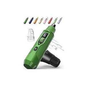 YABIFE 4-Lights Dog Nail Grinder, Easy Quick Locate Dog Nail Trimmers, for Puppy Paw Toenails or Pets from Small, Medium to Large, with Travel Lock, Whisper Quiet, Heavy Duty 3 Speeds- 2 Pack