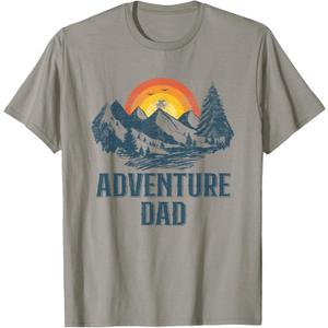 Adventure Dad Hiking Father T-Shirt (Small)