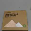 KeaBabies 2-Pack Organic Crib Sheets for Boys, Girls - 52x28 Fitted Crib Mattress Sheet Neutral, Breathable Jersey Cotton Cover for Baby Bed, Toddler Mattress, Soft & Cute Prints (Butterflies)