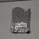 Hovico Silicone Oven Mitts, Heat Resistant 500F Kitchen Mitts 2PCS, 11.6" BPA-Free Soft Baking Gloves, Non-Slip Grip Oven Gloves with Soft Cotton Lining for Kitchen Cooking Baking BBQ - Gray