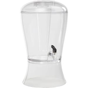 CreativeWare 3 Gallon Beverage Dispenser with Base Ice Cylinder Sleeve