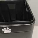 Dog Poop Trash Can Outside - 22L/6Gal Large Outdoor Trash Can with Lid
