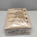 5 Pack 100% Cotton Dual Tone Waffle Weave Kitchen Towels, 16x26 Inch, Super Absorbent, Fast Dry Dishcloth Set, Soft and Durable, Beige