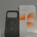 TORRAS Ostand Q3 Air for iPhone 17 Pro Case 6.3'' with Stronger Magnetic Stand, Fit for Magsafe, Airbags Miltary Protection, Camera Control for iPhone 17 Pro Case, Shockproof & Stylish, Shadow Black