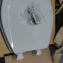 Bemis 500EC 062 500EC062 Toilet Seat, 1 Pack Round, Ice Grey