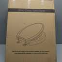 Toilet seat risers, Elevated Toilet Seat 3 inch, Heavy Duty, Never Loosen, Soft Close, Easy Install & Clean, Elongated Raised Toilet seat bowl (18.5), White