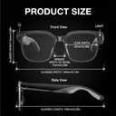 AI Smart Glasses with Camera 4K, Video Recording.Bluetooth for Men & Women -Hands-Free Recording Glasses with Audio, Al-Powered Wearable Tech