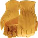 BOSS unisex adult durable Work Gloves, Brown, 2X-Large US, 1 Count (Pack of 1)