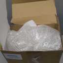 Maxcheck 6 Pack 12 oz Christmas Snowflake Coffee Mugs Glass Cups Xmas Gifts Bulk Clear Drinking Wine Glasses with Handle for Xmas Party Supplies Decorations