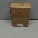 Vine Creations Amber Glass Soap Dispenser, 2 Pack Kitchen Soap Dispenser Set with Stainless Steel Pump, 16 oz Dish Soap and Hand Soap Dispensers for Bathroom with Waterproof Labels and Protective Pads (Amber Bottle / Brushed Brass Pump)