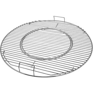 X Home Grill Grate for 22 Inch Weber Charcoal Grill, Upgraded 8835 Gourmet BBQ System Hinged Cooking Grate, 21.5 x 21.5 Inch