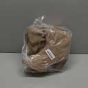 Luoika Women's Extra Wide Calf Slouchy Knee High Boots, Wide Width Knee-High Boots Low Stacked Heel Side Zipper Winter Fall Tall Boots. (Beige204)