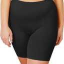 Maidenform Women's Shapewear, Tummy Control Thigh Slimmer Shapewear, Best Shaping Mid-Thigh Shorts Shapewear for Women, M