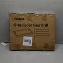 1713 Nonstick Universal Griddle for Gas Grill, Muti-Purpose Cooking Cast Iron Griddle with Grease Groove, Pre-Seasoned Flat Top Plate Insert for Camping, Tailgating, Parties (17" x 13" x 2.6")