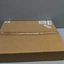 G.E.T. NS-1520-BR BPA-Free Non-Slip Plastic Rectangular Serving Tray, 15" x 20", Brown