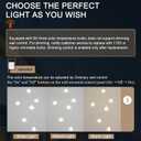 10-Lights Modern Rectangle Chandelier Crystal Pendant Light Fixture Gold