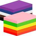 Fuutreo 2000 Sheets Construction Paper Bulk, 11.4'' x 7.9'' Lightweight Art Supplies Assorted Colors Construction Paper for Drawing Decor, DIY Craft, Office Printing, 10 Colors